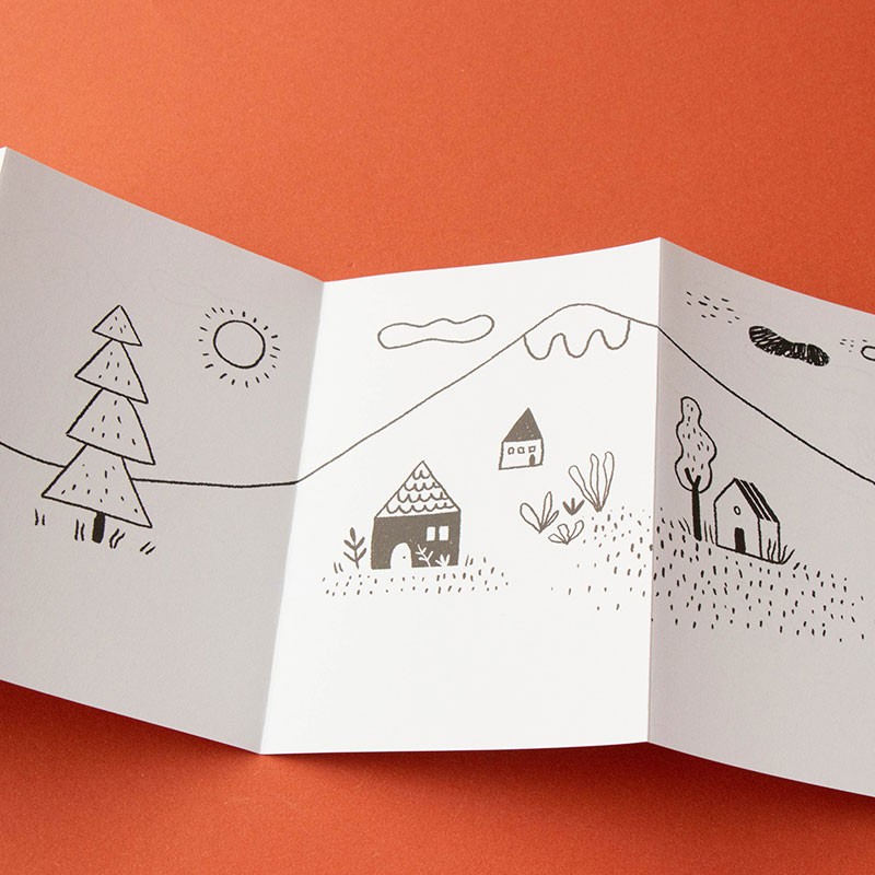 relaxing wooden stamps activity